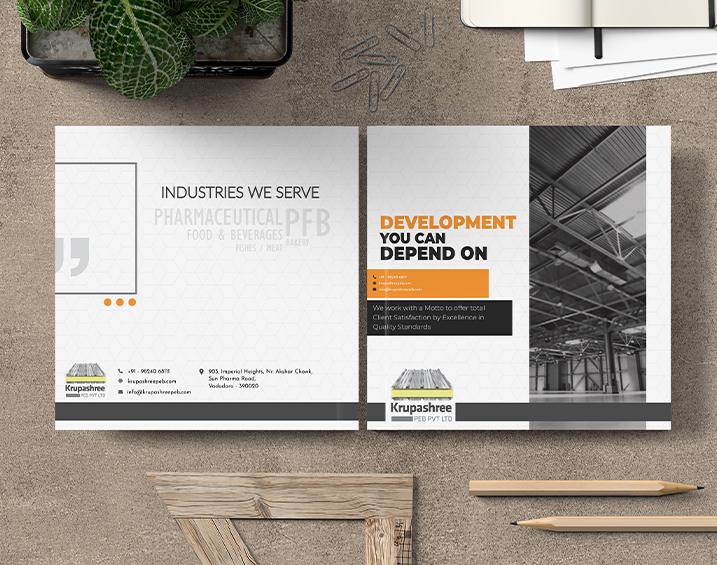 brochure designing service in vadodara by consumer sketch